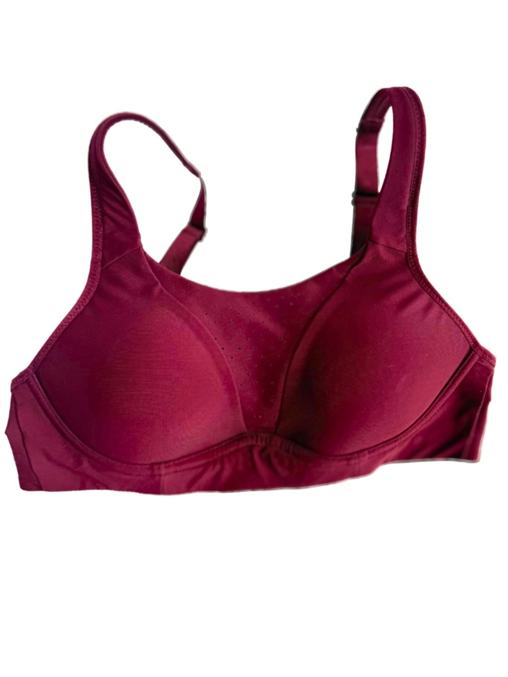 Lululemon Run Times Bra Burgundy High Support Underwire Sports Bra B32 / Size 4